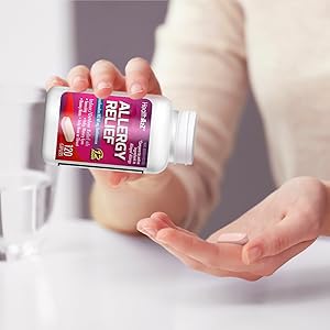 HealthA2Z dosis diaria de 60 mg para alergias.