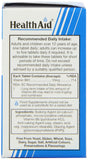 HealthAid Vitamina B6, tabletas redondas, fácil de tragar en cualquier momento.