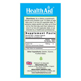 HealthAid Castroclean etiqueta origen inglés y beneficios digestivos potenciales