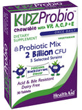 KidzProbio tabletas masticables sabor arándano negro para apoyo diario