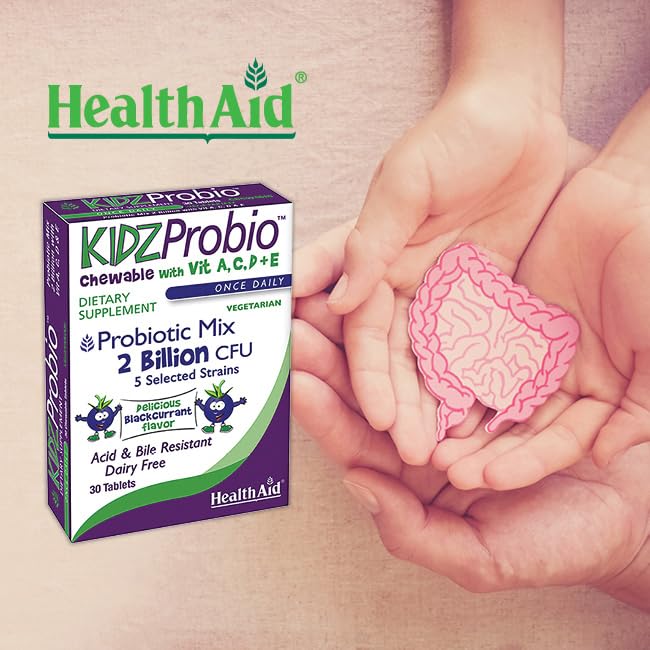 KidzProbio vitaminas A, C, D y E para nutricion diaria