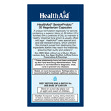 HealthAid SeniorProbio: etiqueta-producto, identifica ingredientes y beneficios.