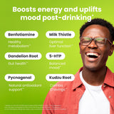 Healthbiotics NoMoreDrinks: raíz de diente de león que forma parte de la mezcla natural.