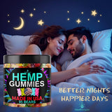 Healthergize gomitas cáñamo sabores-frutales naturales como snack diario.