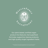 HealthForce Scram certificado vegano, sin gluten y kosher