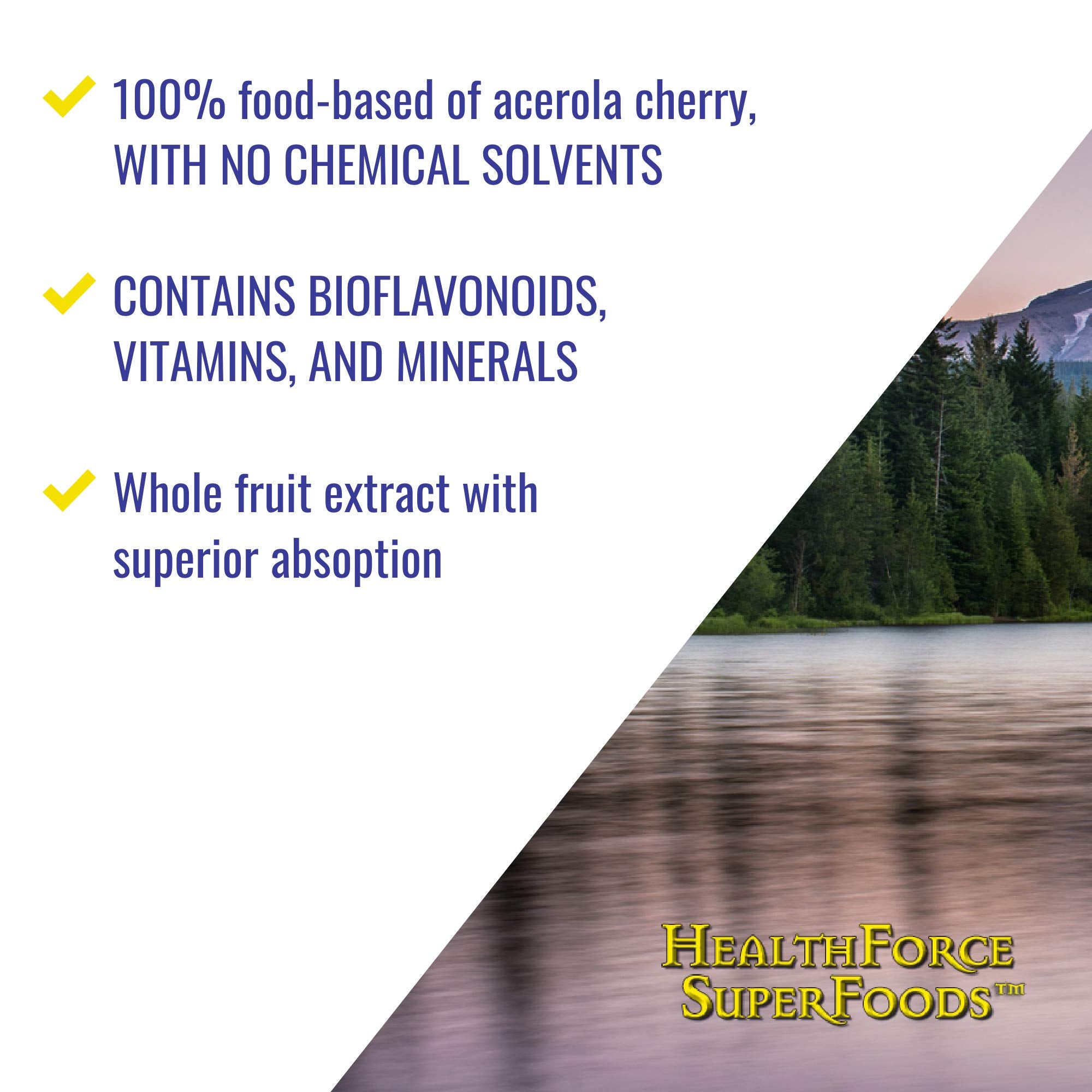 HEALTHFORCE Vitamin C: uso diario recomendado, cápsulas fáciles de tomar