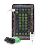 HealthyLine jade-tourmalina: calor infrarrojo y iones negativos para confort diario.