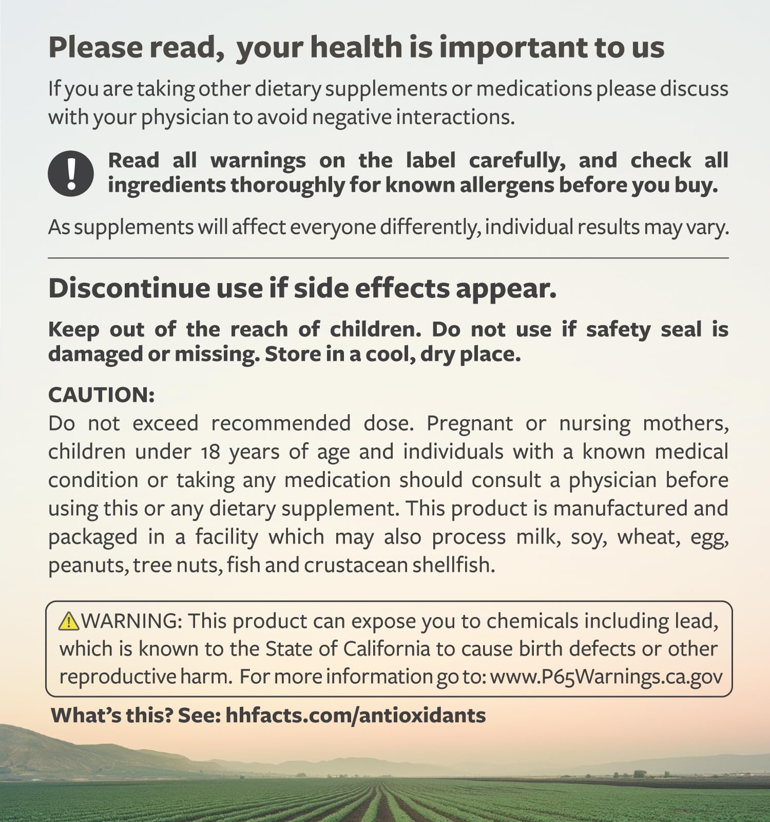 Healths Harmony: cuidado de la piel con antioxidantes para un aspecto saludable