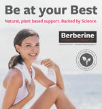 Porción de 1000 mg Healths Harmony Berberina HCL en cápsulas.