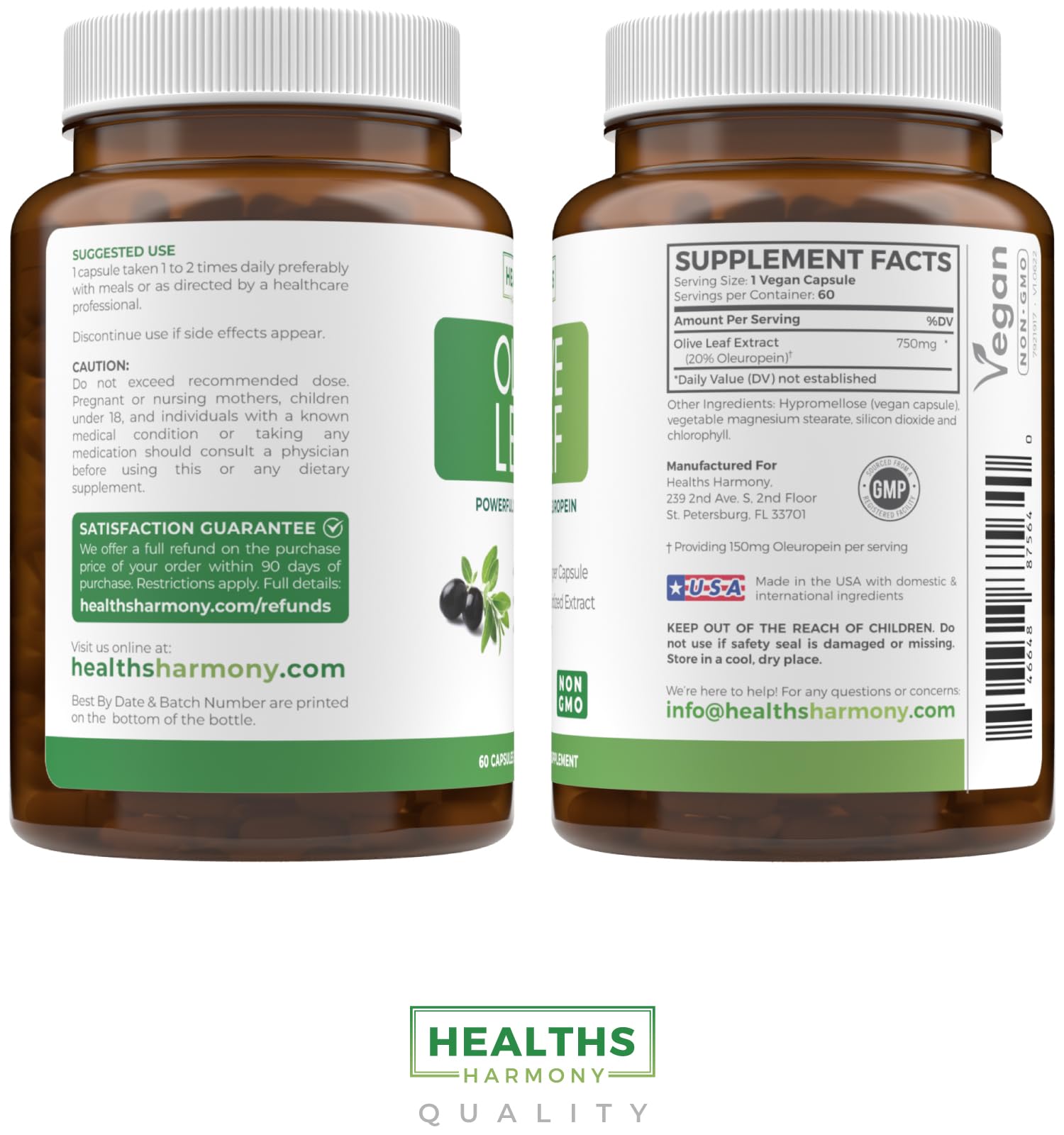Healths Harmony empaque dos meses, ahorro y practicidad