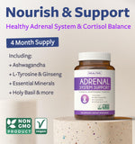 Healths Harmony Equilibrio cortisol capsula para apoyo ocasional del estrés y bienestar diario.