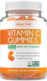 Healths Harmony gomitas Vitamina C sabor naranja, 500 mg por porción para apoyo diario
