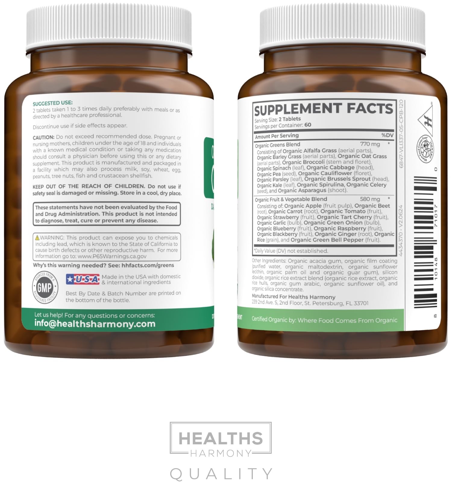 Healths Harmony uso diario práctico para agenda ocupada y vida activa.