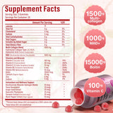 HealthSender gomitas con colágeno y vitamina C para hidratación de la piel