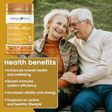 Producto fabricado en Australia, Healthy Care Jalea Real 1000, respaldo de calidad.