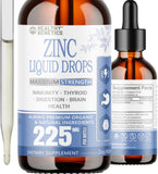 Healthy Genetics zinc líquido para niños, sabor agradable, apoya la inmunidad