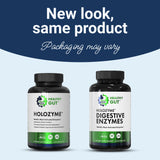 Etiqueta FODMAP-amigable en el envase de Healthy Gut HoloZyme Max