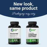 Healthy Gut HoloZyme Max etiqueta clara para revisar ingredientes y uso recomendado.