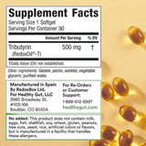 Healthy Gut Tributyrin-X: cápsulas fáciles de tragar para comodidad diaria.