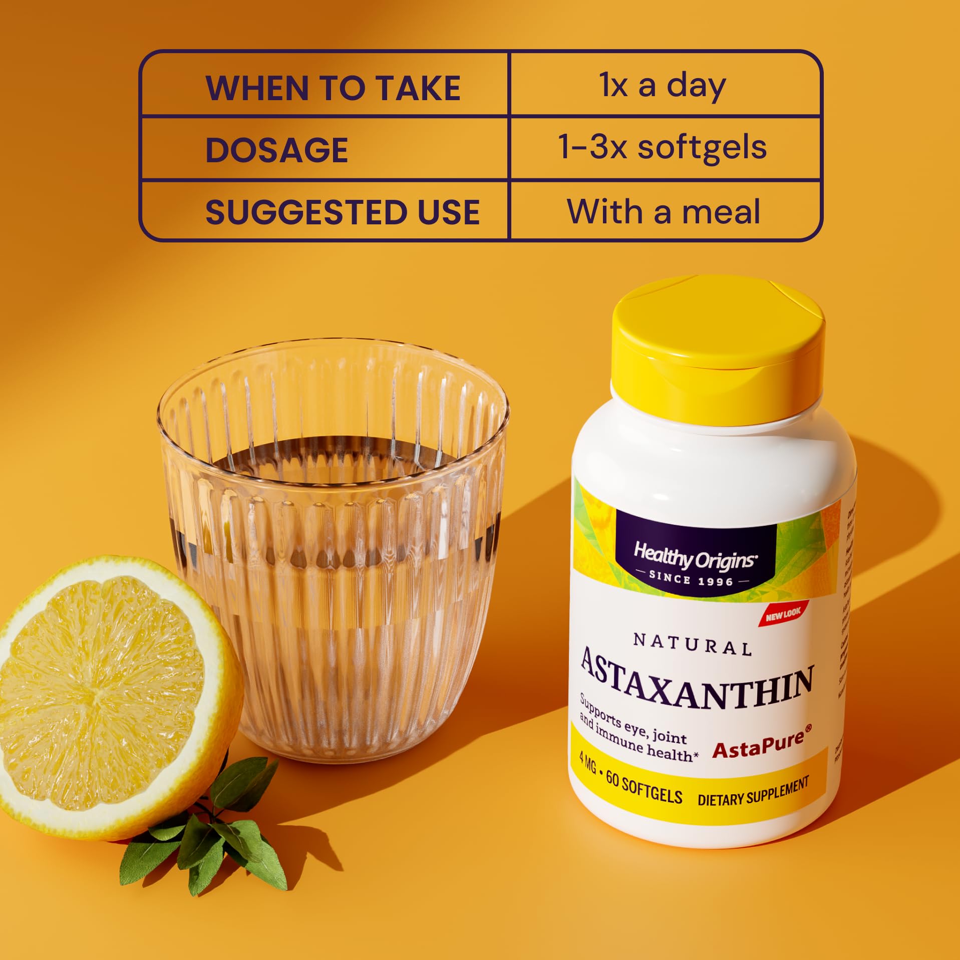Healthy Origins Astaxantina - pruebas de laboratorio que verifican potencia y pureza.