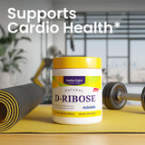 Healthy Origins D-Ribose etiqueta sin gluten para tranquilidad