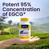 Capsulas vegetales Healthy Origins para apoyo antioxidante diario.