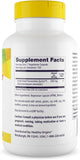 Healthy Origins EpiCor 500 mg: envase con etiqueta frontal para decisiones saludables.