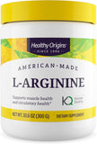 Healthy Origins L-Arginina en botella para apoyo a la circulación.