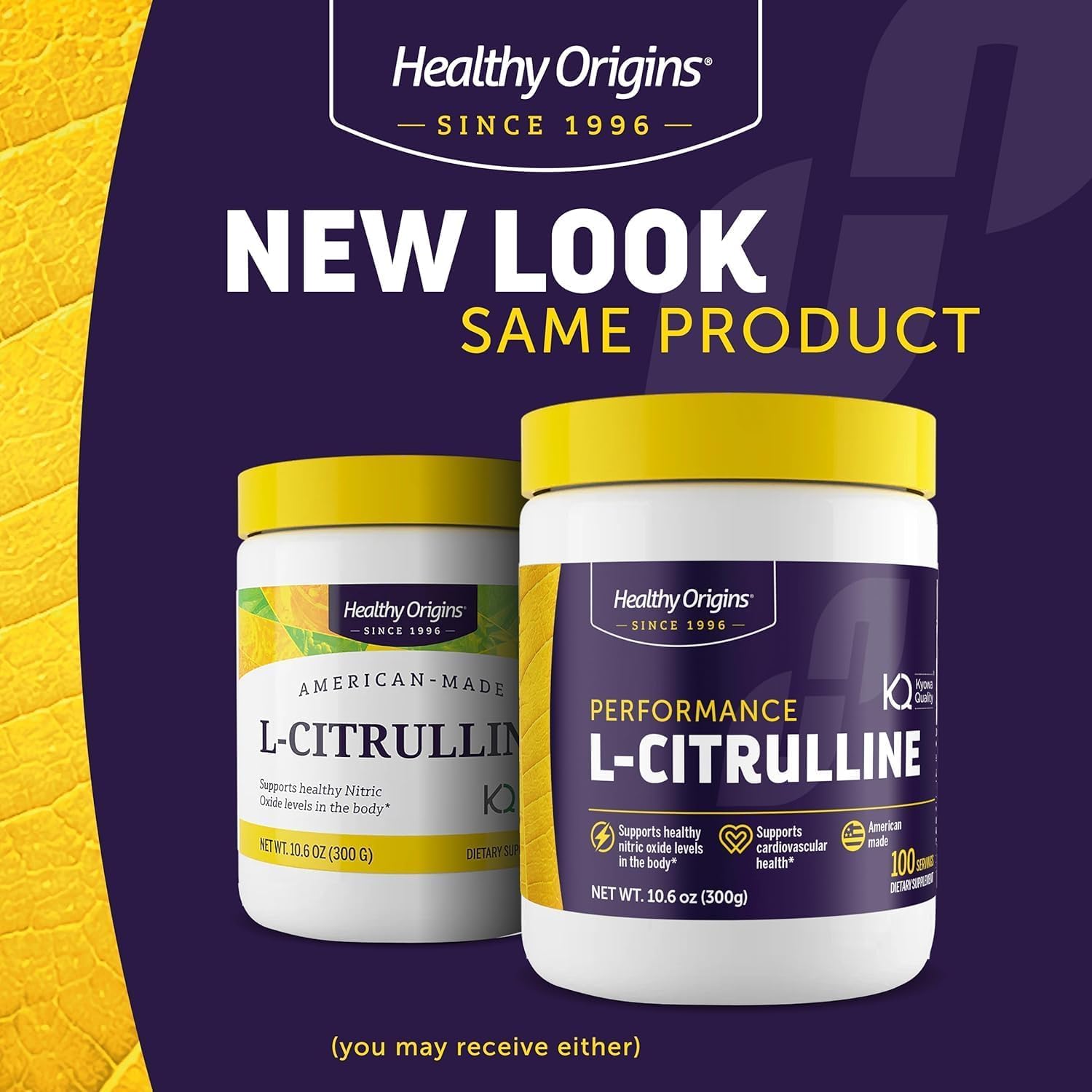 Healthy Origins L-Citrulline: presentación de 10.6 onzas para uso diario.