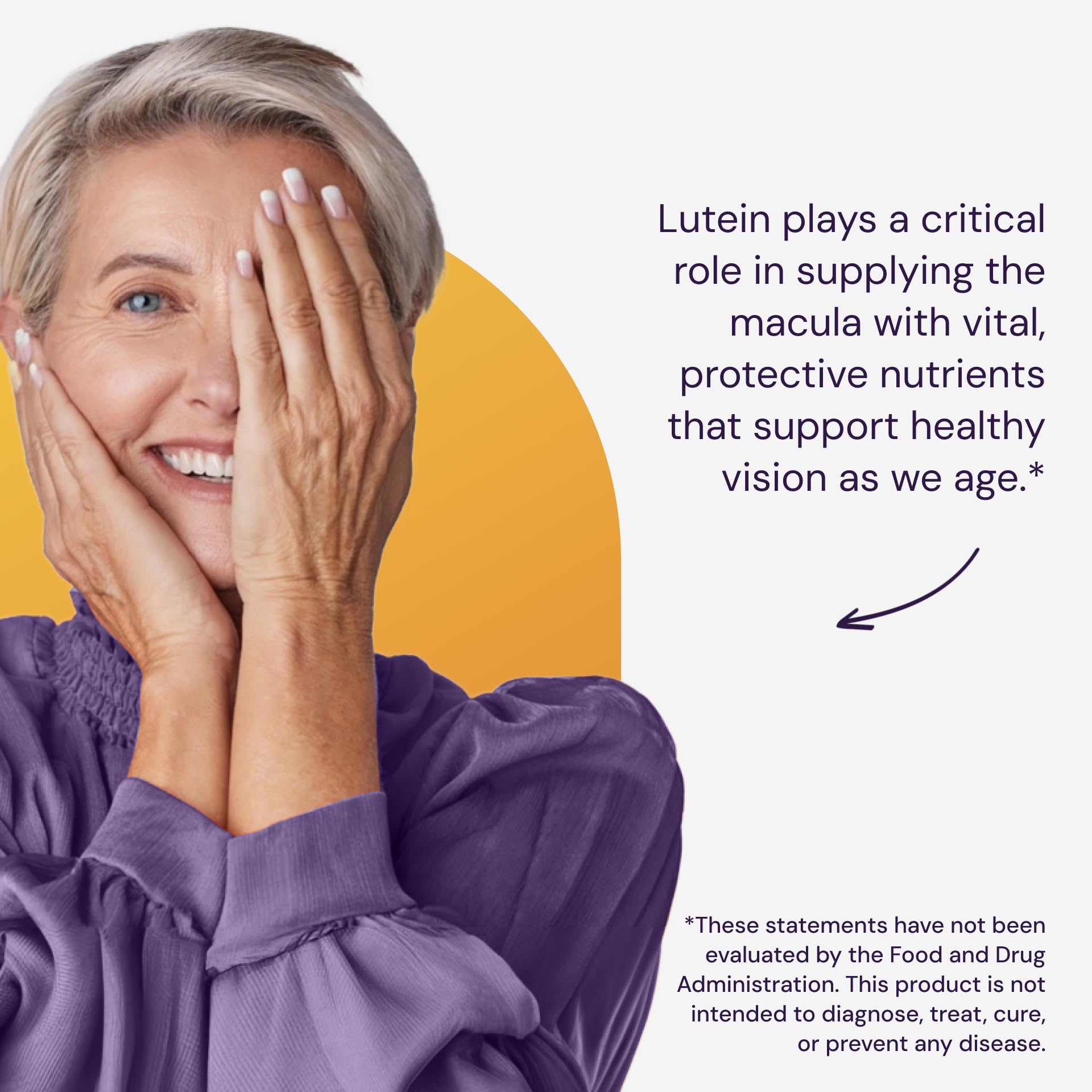 Healthy Origins Luteína 20 mg, cápsulas veganas, opción de ingredientes no sintéticos.