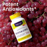 Healthy Origins Resveratrol Fermentado, cápsulas vegetales listas para tomar en la rutina.