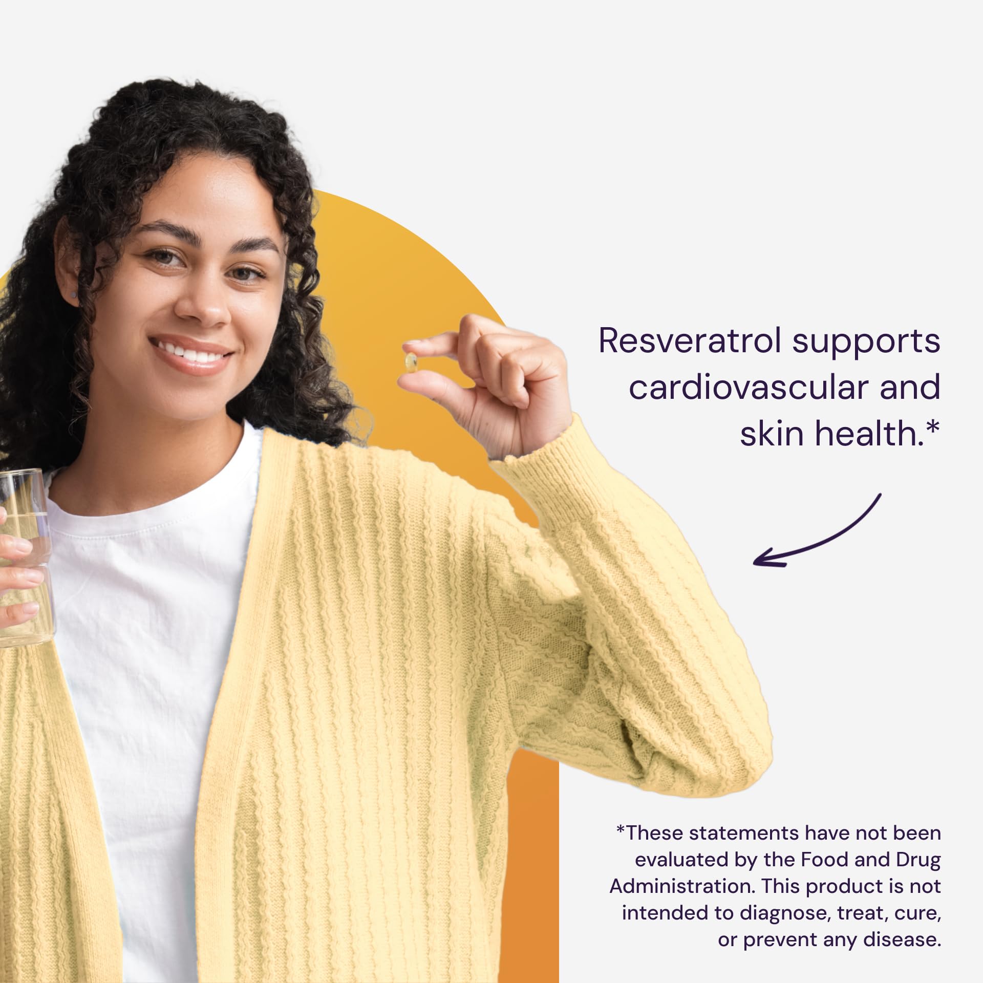 Healthy Origins Resveratrol Fermentado, ingredientes fermentados para estabilidad y calidad.