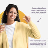 Símbolo sin gluten en el envase de Healthy Origins SelenoExcell para dietas sensibles.