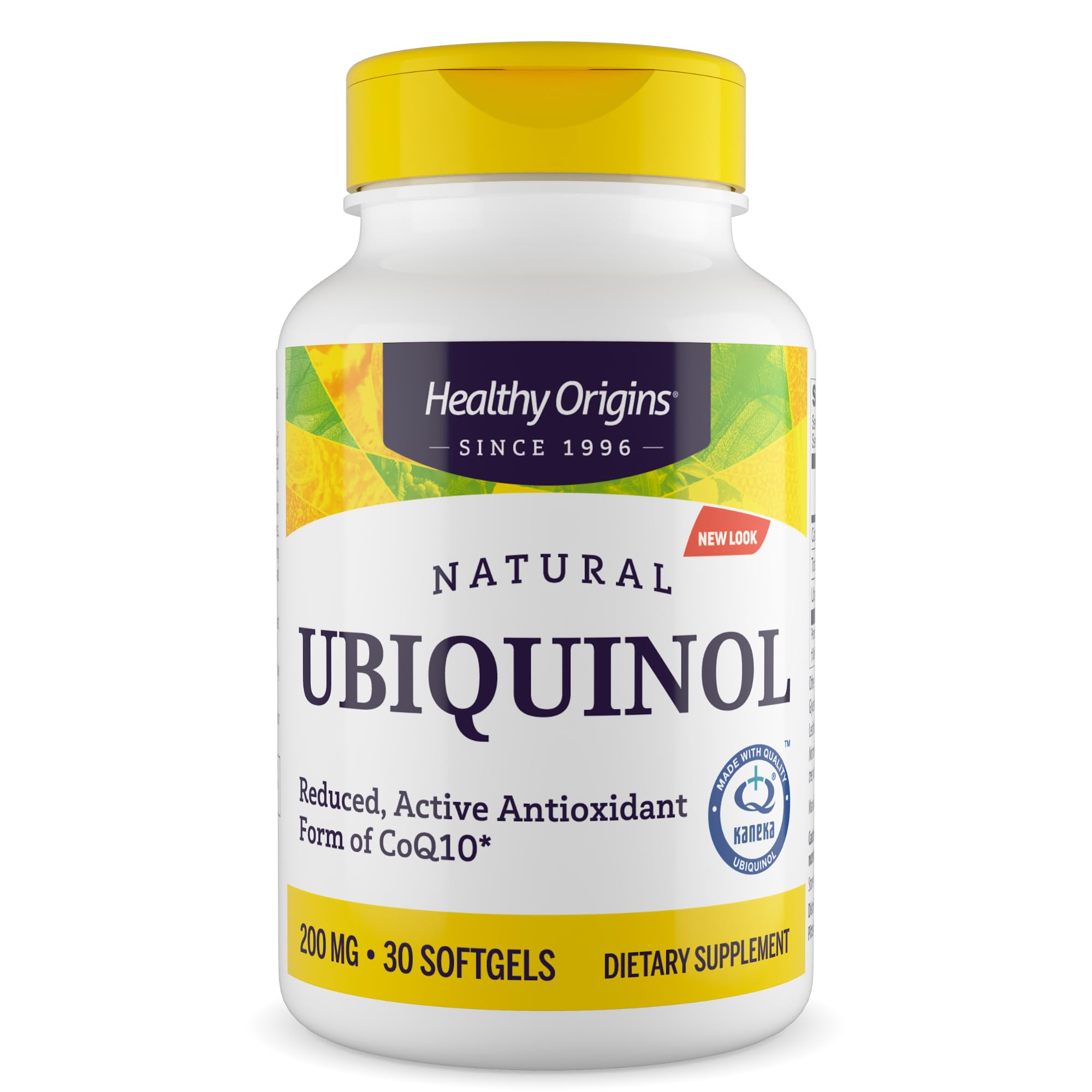 Healthy Origins Ubiquinol botella-vertido: apoyo diario para el corazón y la energía