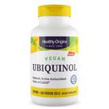 Healthy Origins ubiquinol vegano 100 mg en cápsulas blandas para apoyo antioxidante