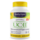 Healthy Origins UC-II cápsulas vegetales en envase, posible apoyo articular diario.