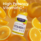 Healthy Origins Vitamina C 1000 mg contiene ingredientes verificados sin OGM.