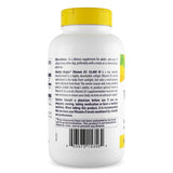 Healthy Origins Vitamina D3 10000 UI: etiqueta clara para consumo diario y apoyo óseo.