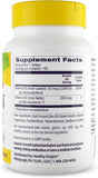 Healthy Origins Vitamina D3 K2 softgel, botella lateral para visualización.