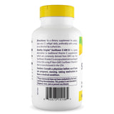 Healthy Origins Vitamina E de Girasol 400 UI, cápsulas, uso diario para uñas y piel