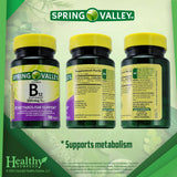 Healthy Surplus B12 tabletas 500 mcg en blíster para almacenamiento sencillo.