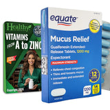Healthy Surplus Equate Mucus Relief: exhibicion en estante