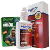 Healthy Surplus Vital Volumes: tarjeta de consejos para alergias.