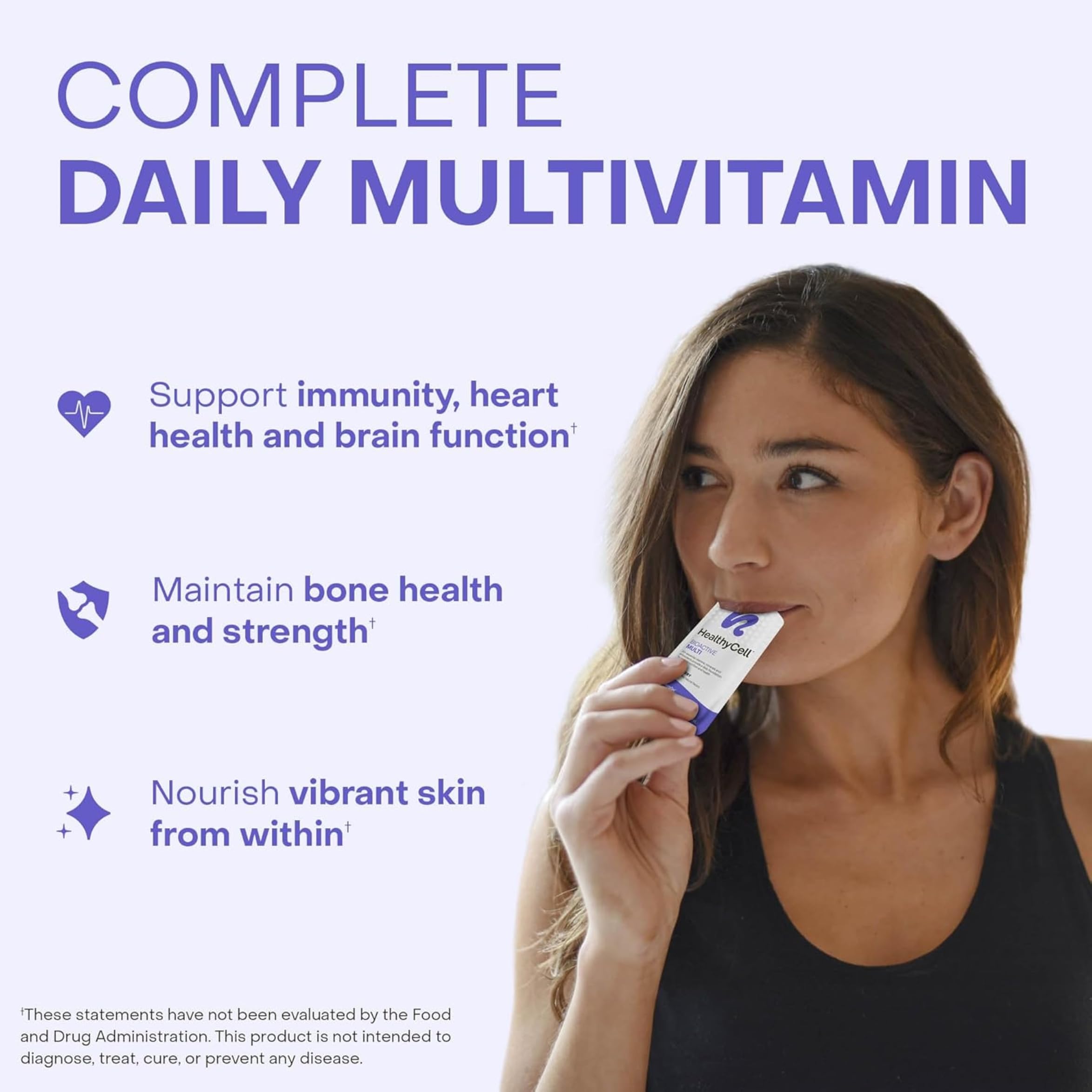 HealthyCell Bioactive con absorción mejorada, mayor disponibilidad de nutrientes.