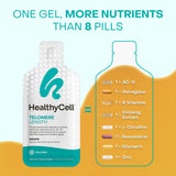 HealthyCell Telomere Length: saborear gel de uva, experiencia agradable.