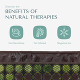 HealthyLine manta-detalle-jade-tourmalina, jade y tourmalina para uso relajante.