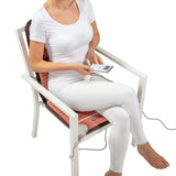 HealthyLine diseño de silla con gemas, base firme para estabilidad.