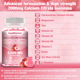 Healtionist etiqueta D3 y K2 visible, vitaminas clave para la salud.
