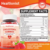 Gomitas Healtionist con bergamota, sabor cítrico agradable para la rutina diaria.