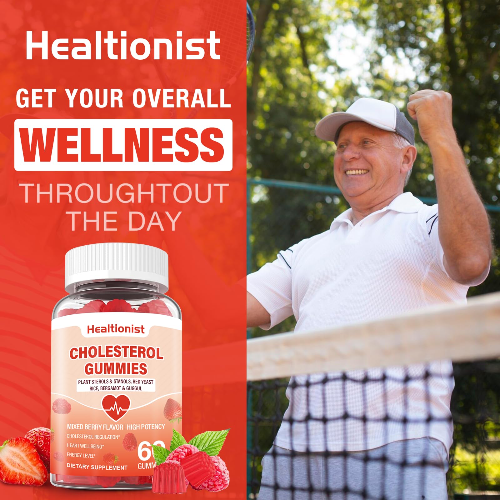 Vida saludable con Healtionist, consumo diario práctico y agradable.